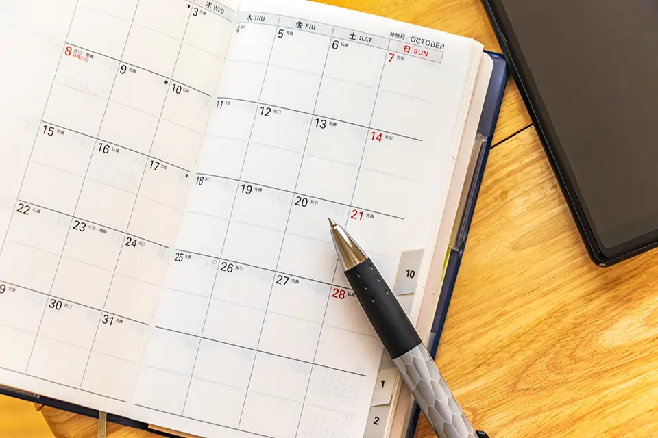 年間休日120日以上でプライベートも充実！